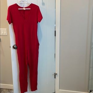 Smash + Tess Red Romper